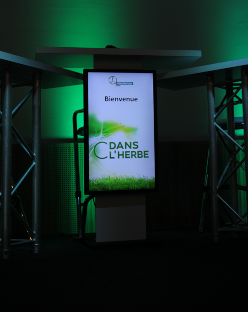 Pupitre à affichage dynamique